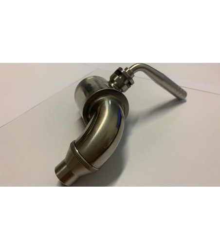 Rubinetto 1" uscita 30 inox