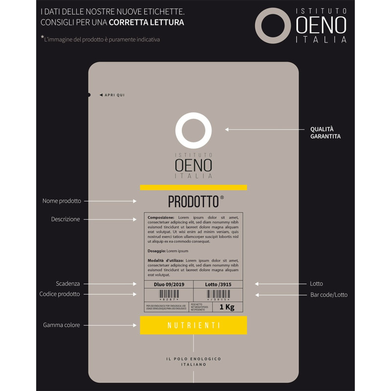 COADIUVANTE DI REMUAGE COMPLESSO "REMUCLAIR LIQUIDO" 1 Lt