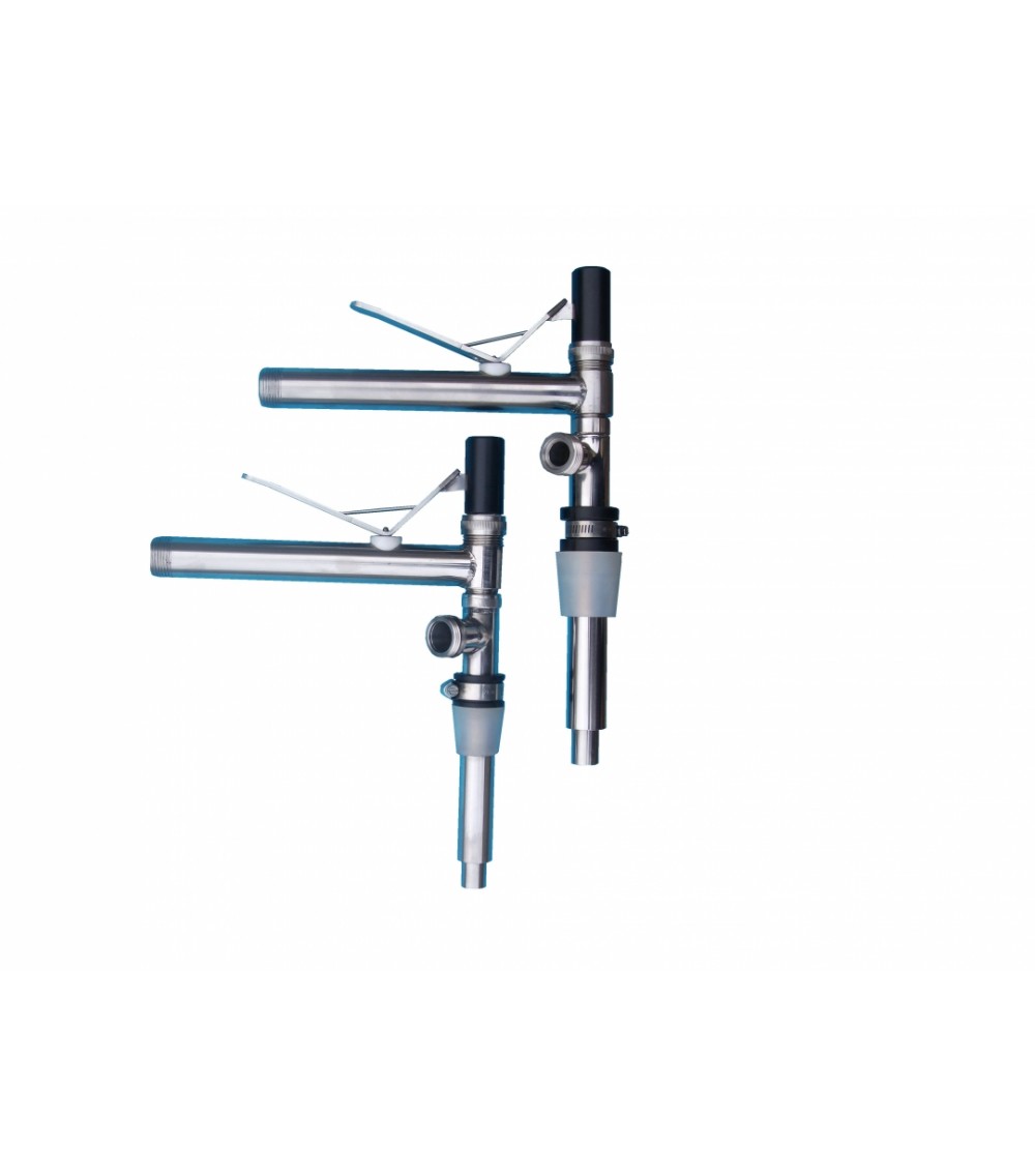 PISTOLA semiautomatica INOX RIEMPIMENTO e ARRESTO al LIVELLO PREIMPOSTATO cont foro 32-38 PISTOLA semiautomatica INOX RIEMPIMENTO e ARRESTO al LIVELLO PREIMPOSTATO cont foro 32-38