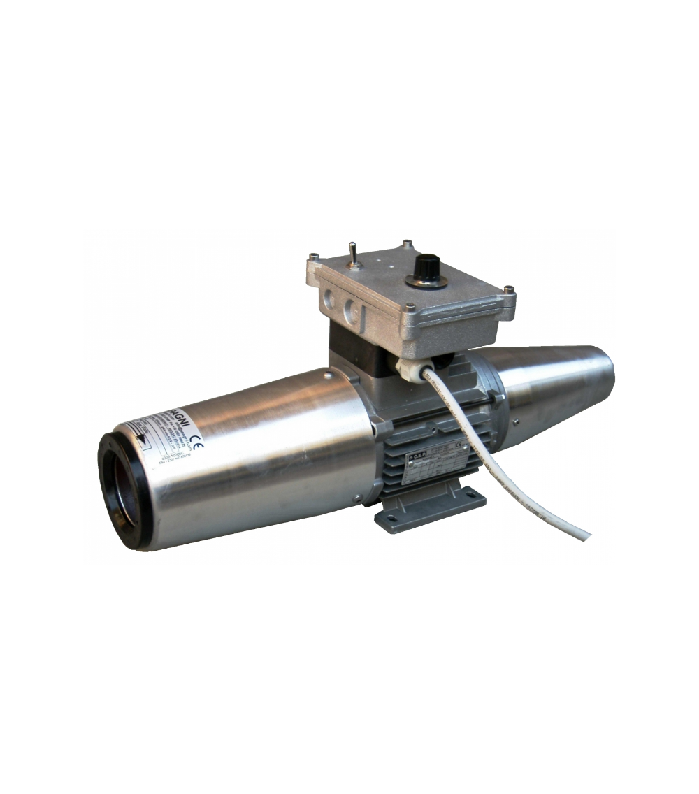 Rullatrice per capsule in alluminio e polilaminato con variatore di velocità