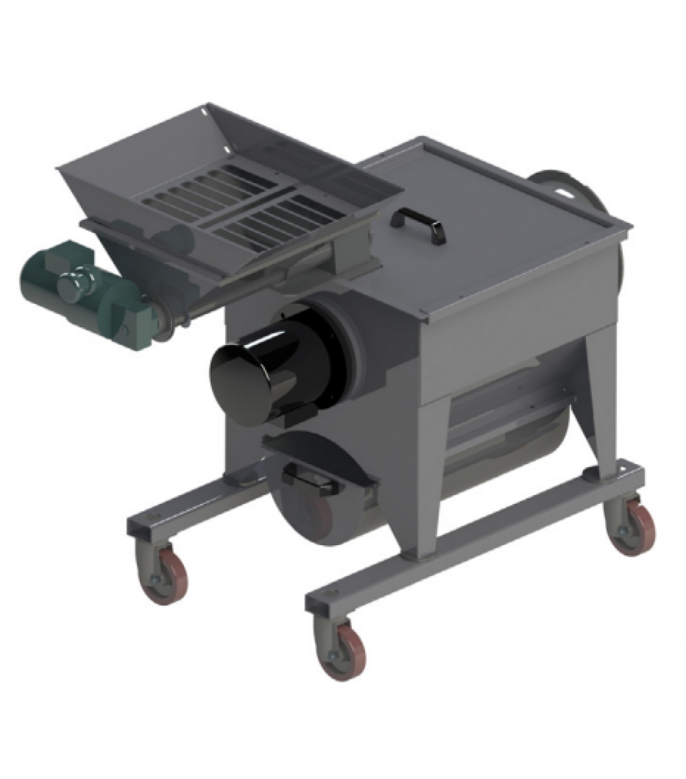 DENOCCIOLATORE OLIVE 100 Kg/ora SENZA POMPA kw 1,5 TRIFASE