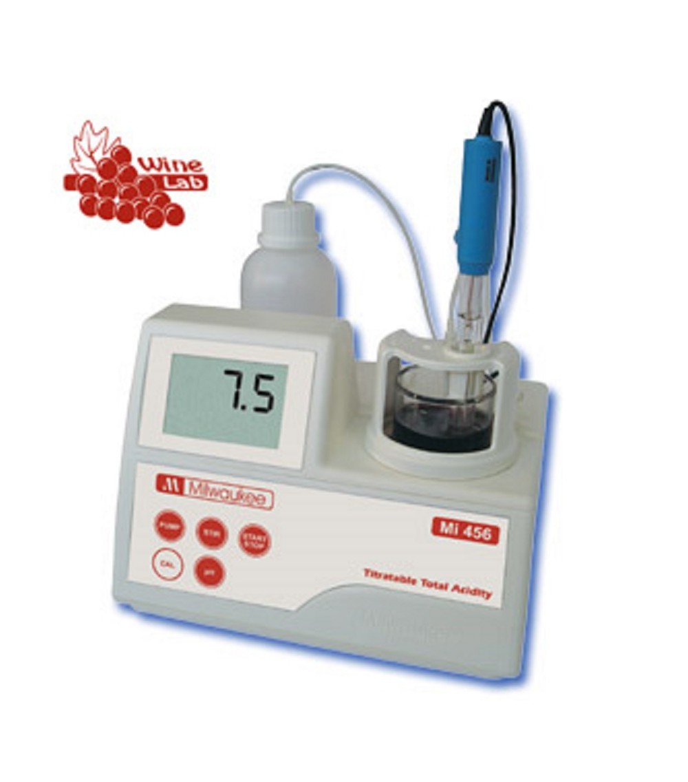 Mini-titolatore per la determinazione dell’ACIDITÀ TOTALE nel vino Mini-titolatore per la determinazione dell’ACIDITÀ TOTALE nel vino