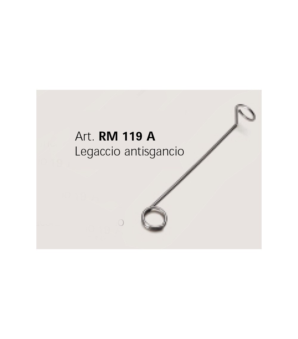 LEGACCIO ANTISGANCIO IN FILO 1,80 INOX pz scatola 2000