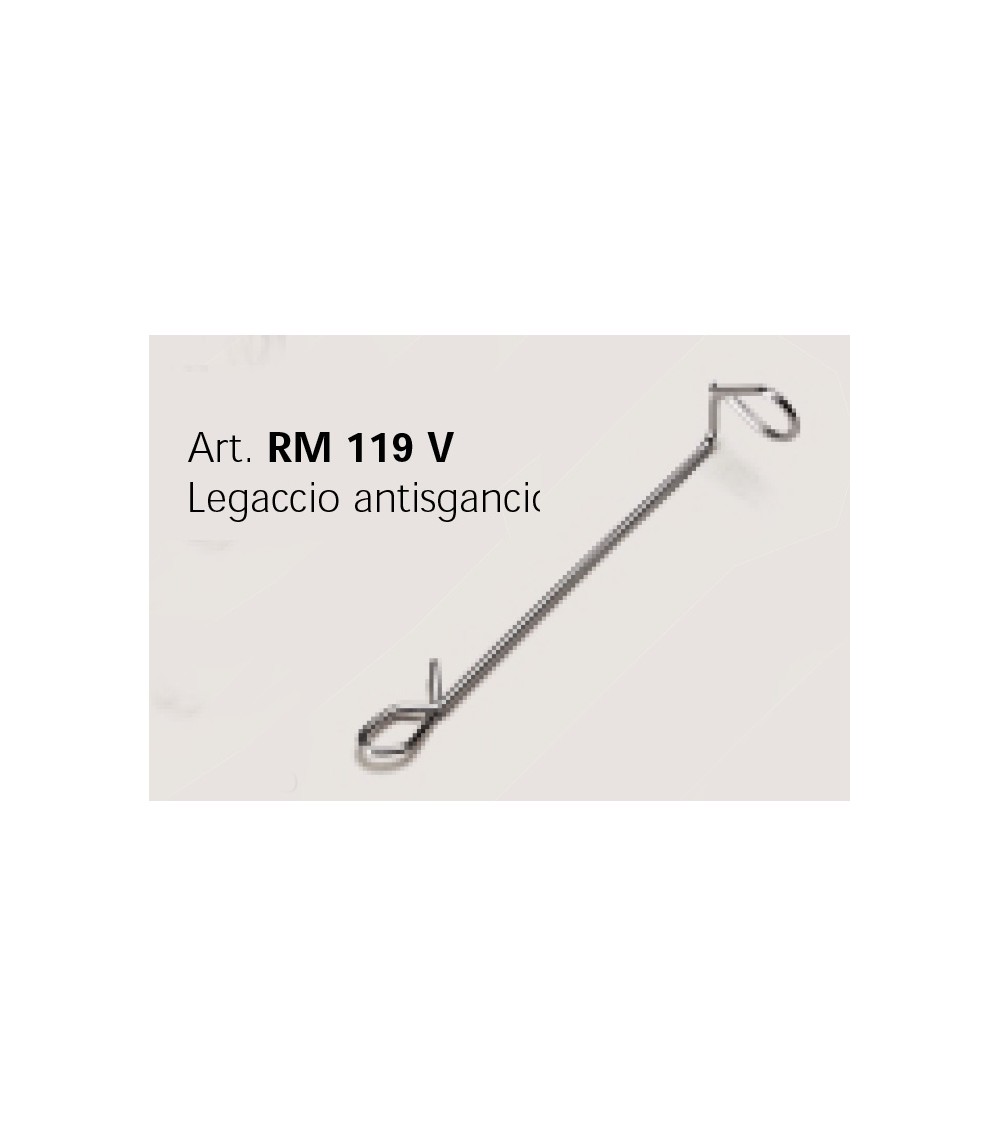 LEGACCIO ANTISGANCIO IN FILO 1,80 INOX pz scatola 2000