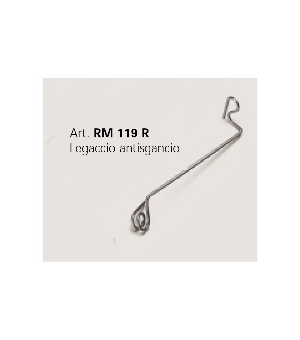 LEGACCIO ANTISGANCIO CON RICCIO INOX pz scatola 10.000