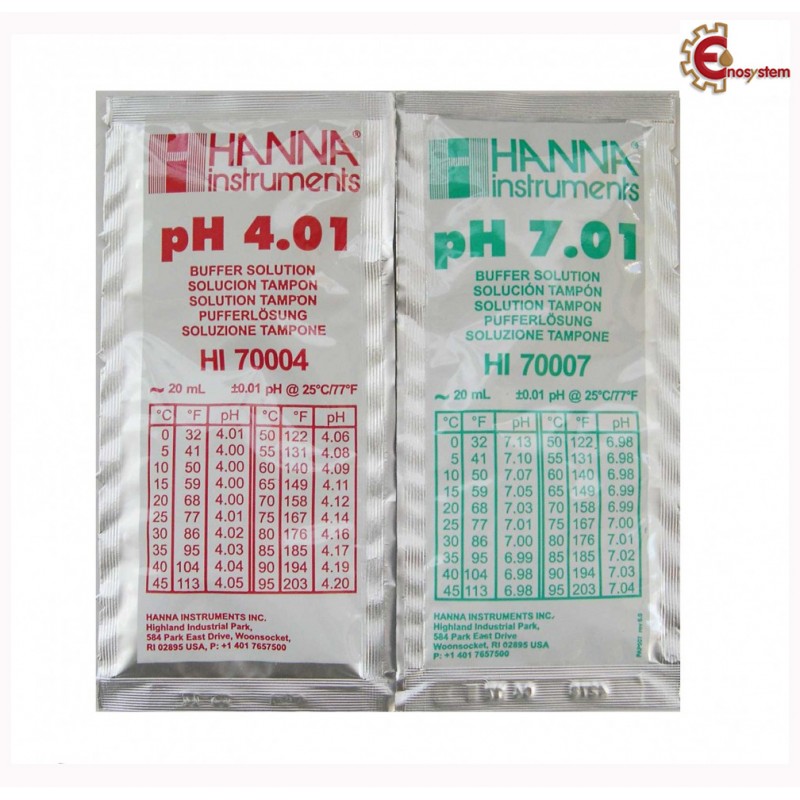 Soluzione di calibrazione pH 20+20 ml