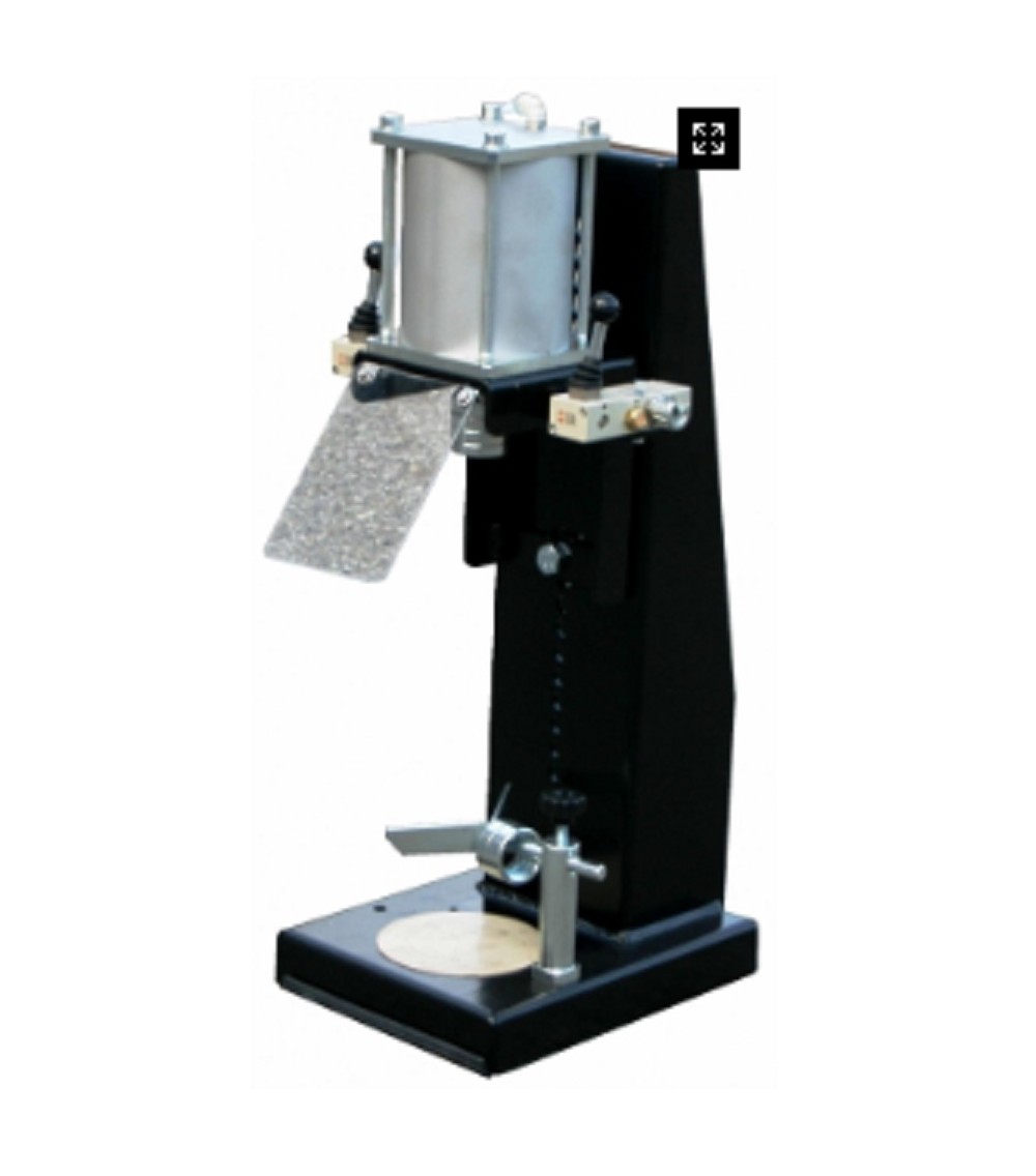 Tappatore semiautomatico per tappi corona corpo ferro verniciato