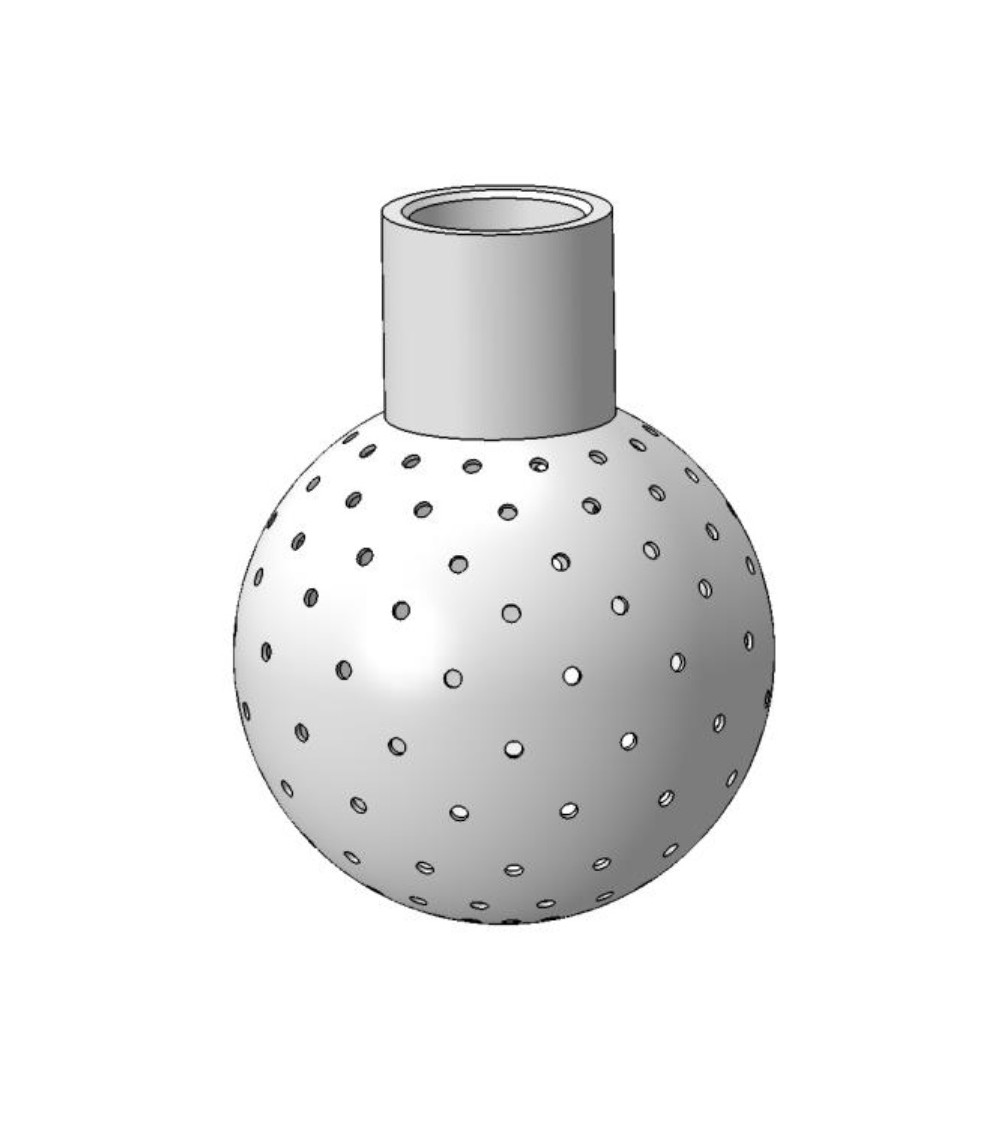 Sfera di lavaggio 18C diametro 2,5 mm Sfera di lavaggio 18C diametro 2,5 mm