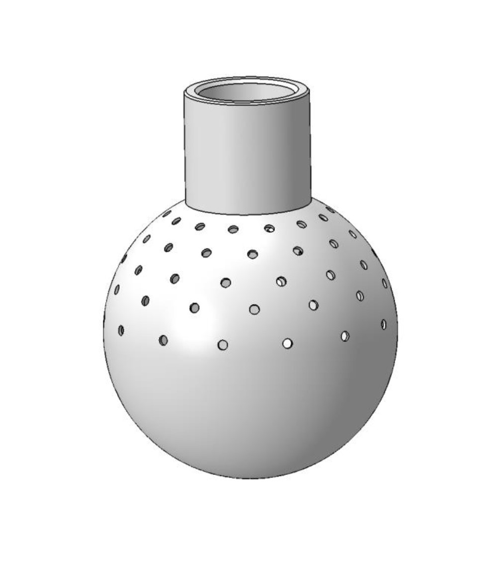 Sfera di lavaggio 18D diametro 2,5 mm Sfera di lavaggio 18D diametro 2,5 mm