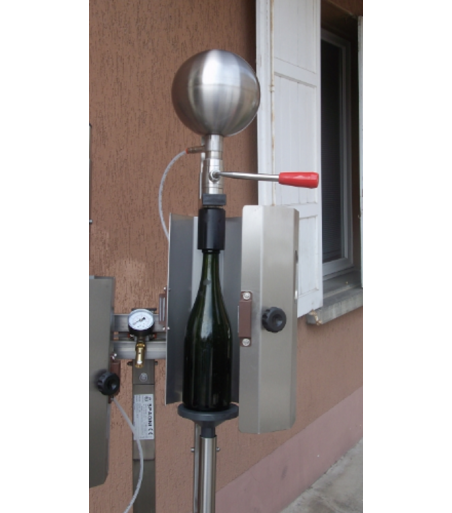 SATURATORE PER ADDIZIONARE GAS CO2 PER 2 BOTTIGLIE PIENE 150 Bott/ora