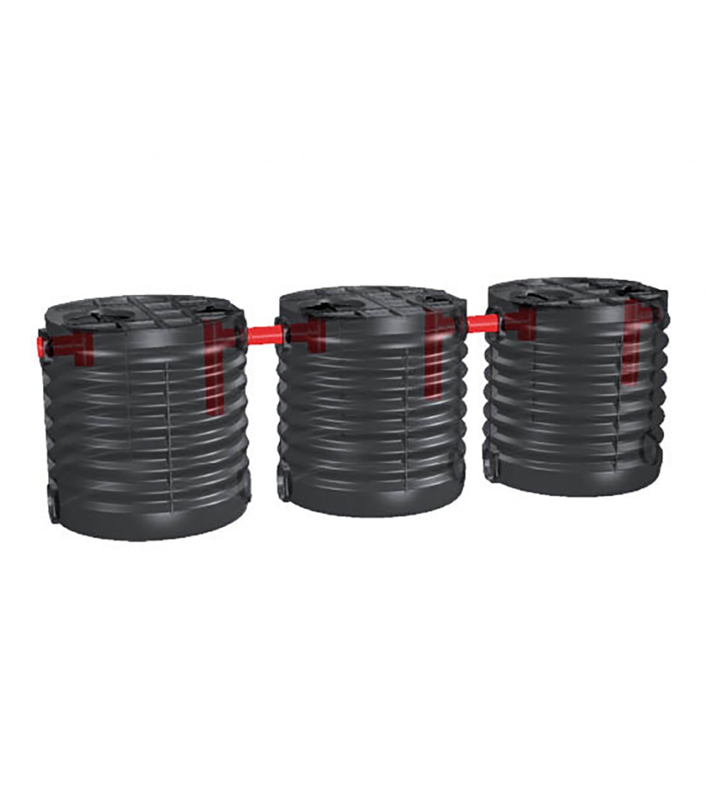 VASCA SETTICA TRICAMERALE PER TRATTAMENTO DELLE ACQUE REFLUE 5040 LT VASCA SETTICA TRICAMERALE PER TRATTAMENTO DELLE ACQUE REFLUE 5040 LT