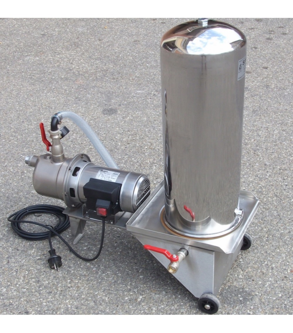 RACCORDI-RUBINETTERIA INOX std PER FILTRO FAMILY