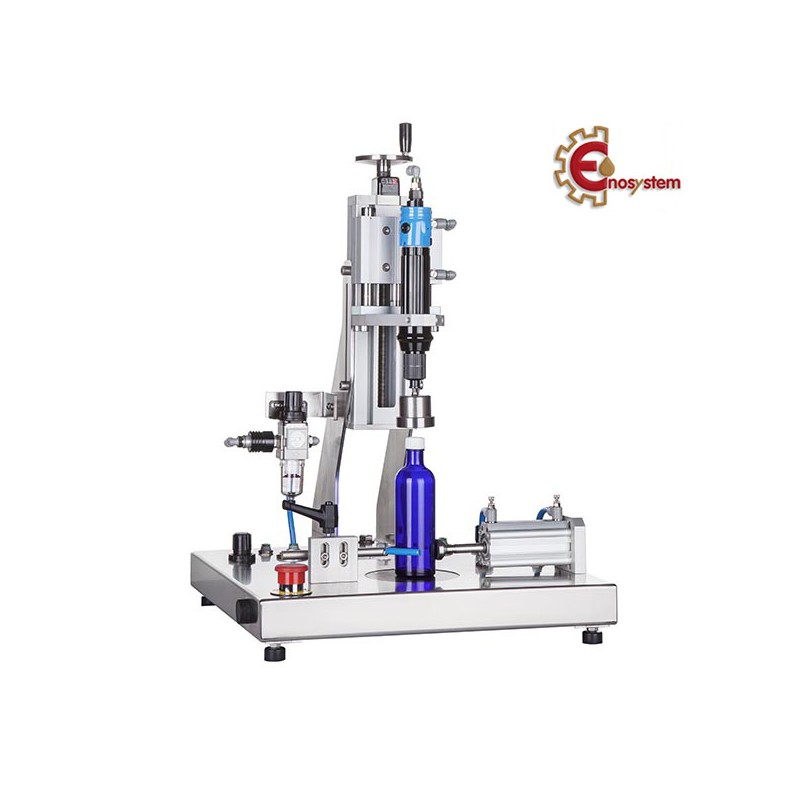 TAPPATORE PNEUMATICO PER LA CHIUSURA DI CAPSULE TWIST (1 FORMATO INCLUSO) TAPPATORE PNEUMATICO PER LA CHIUSURA DI CAPSULE TWIST (1 FORMATO INCLUSO)