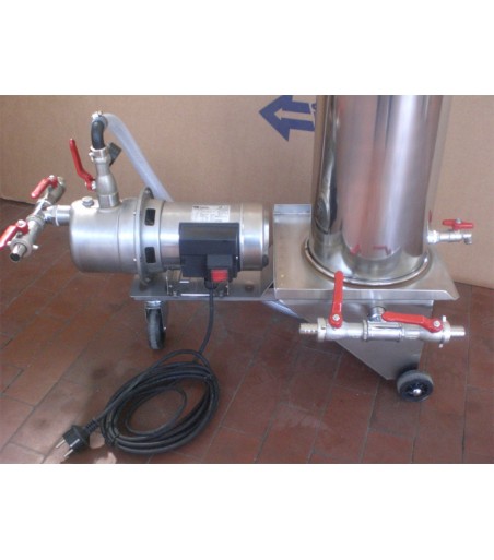 FILTRO A POMPA FAMILY MAXY a FARINA FOSSILE a SACCO + 10 CARTONI