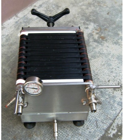 Filtro da banco 20x20 per olio extravergine di oliva sup. filtr. 0,38 mq