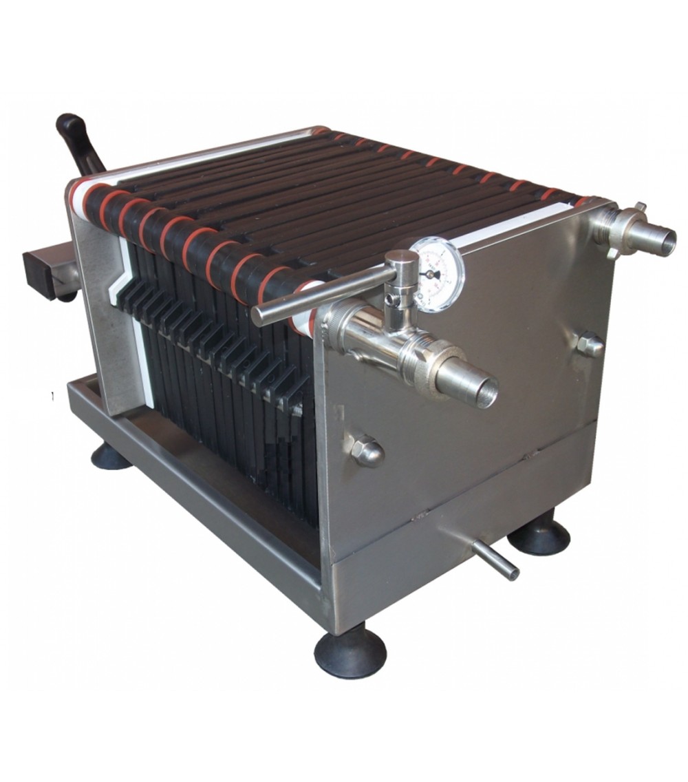 Filtro da banco 20x20 per olio extravergine di oliva sup. filtr. 0,76 mq