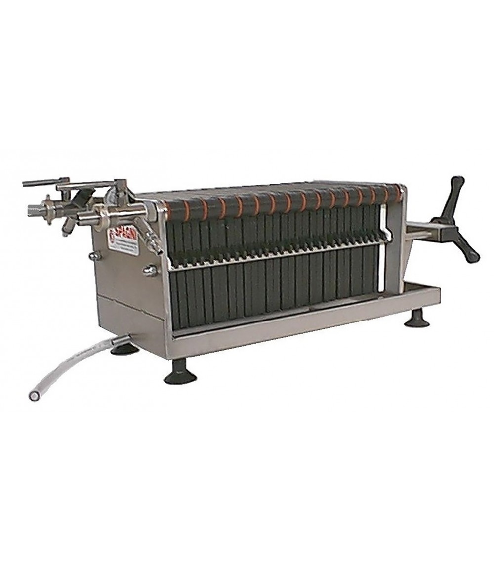 Filtro da banco 20x20 per olio extravergine di oliva sup. filtr. 1,11 mq Filtro da banco 20x20 per olio extravergine di oliva sup. filtr. 1,11 mq