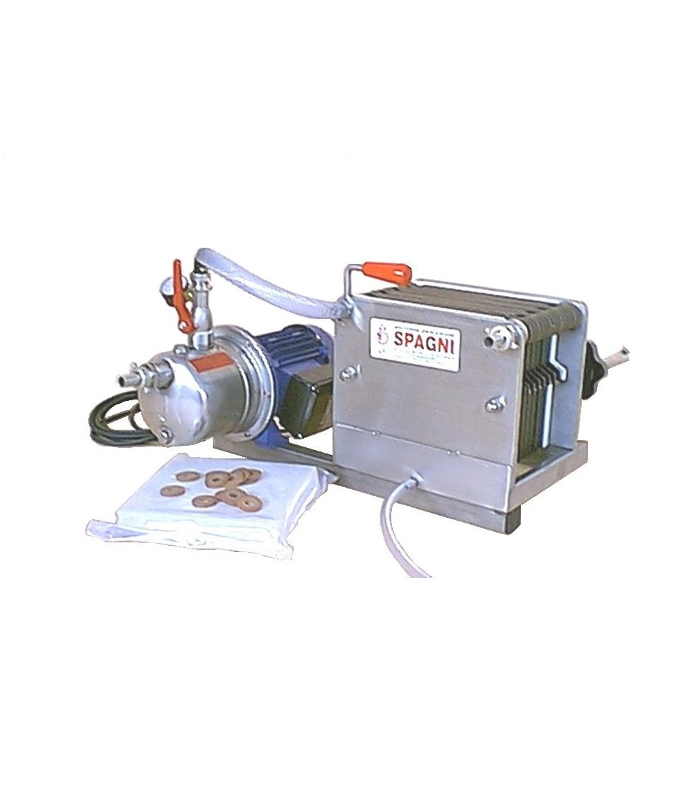 Filtro a cartoni da banco con elettropompa centrifuga 230V 50Hz sup. filtr. 0,22 mq Filtro a cartoni da banco con elettropompa centrifuga 230V 50Hz sup. filtr. 0,22 mq