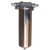 PORTAFILTRI Housing ACCIAIO INOX AISI 316 per PREFILTRAZIONE VACCUMM e a PRESSIONE ACCESSORIATO