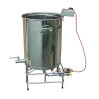 Contenitore 43 LT per cottura e filtrazione birra, completo di pentola accessoriata, agitatore e bruciatore. Contenitore 43 LT per cottura e filtrazione birra, completo di pentola accessoriata, agitatore e bruciatore.