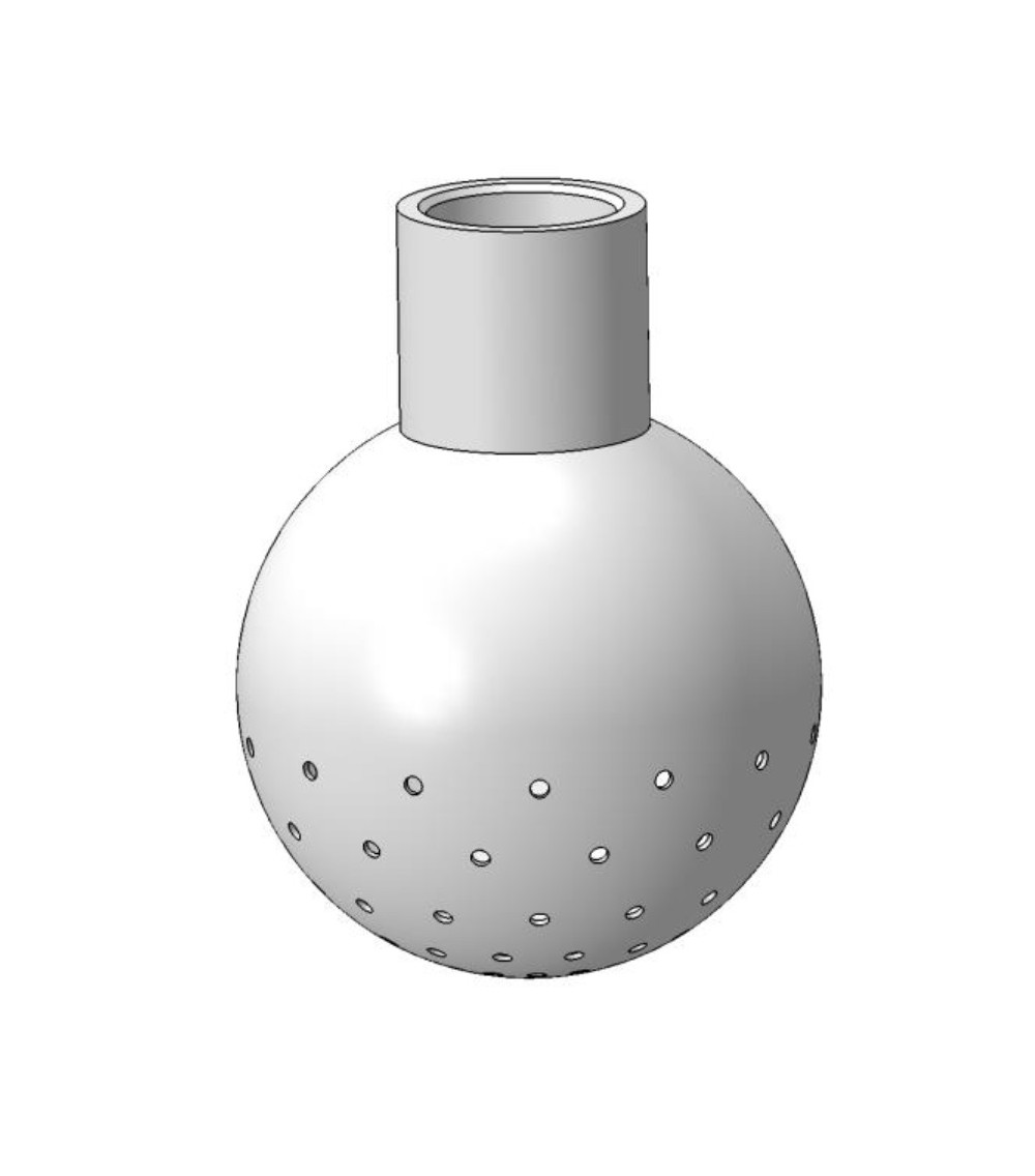 Sfera di lavaggio 20C diametro 1 mm Sfera di lavaggio 20C diametro 1 mm