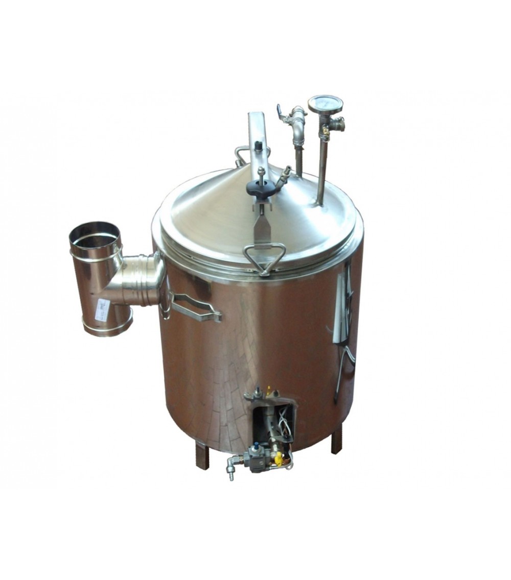 PASTORIZZATORE Kw34 -  Fornacetta coibentata - Kg 100