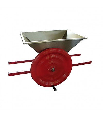 Pigiafrutta Manuale con tramoggia in Inox AISI 304 Prod. 500 - 700 Kg / h