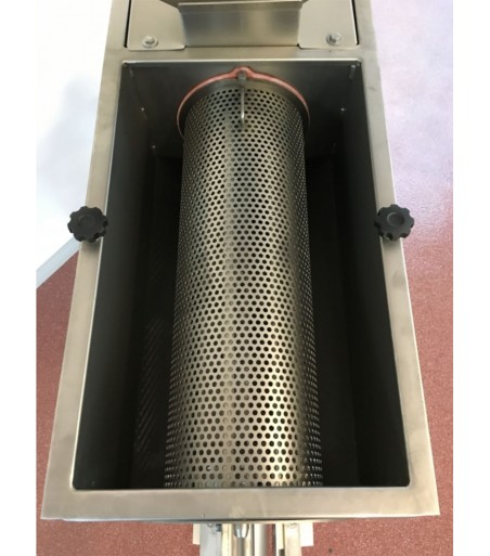 DENOCCIOLATRICE Inox motorizzata Prod. 550kg/h