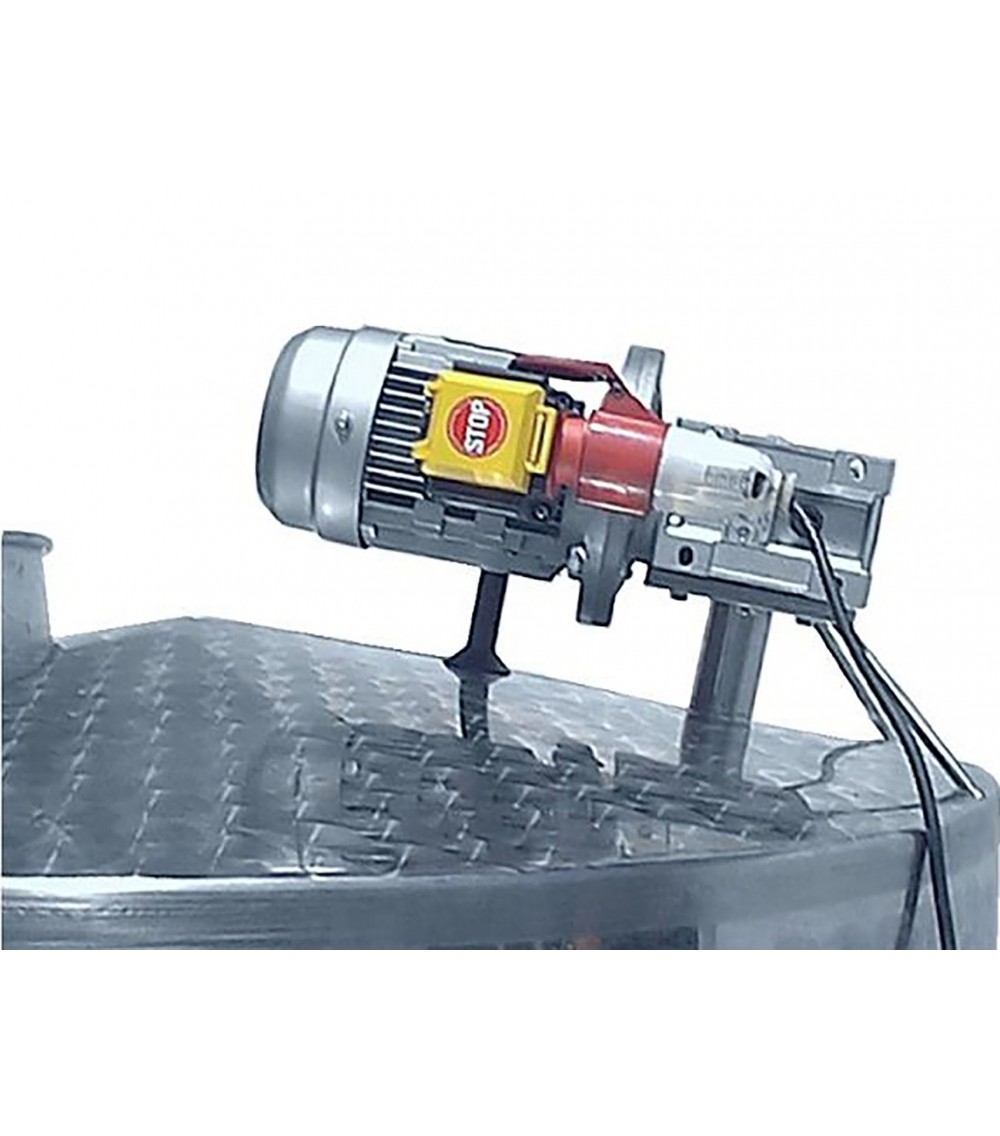Miscelatore/mescolatore a pale rotanti in acciaio inox AISI 304 x 600 Litri