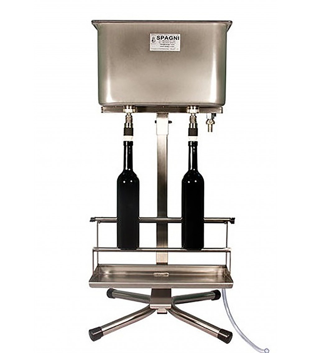 Riempitrice lineare bassa, a gravità 2 posti Riempitrice lineare bassa, a gravità 2 posti