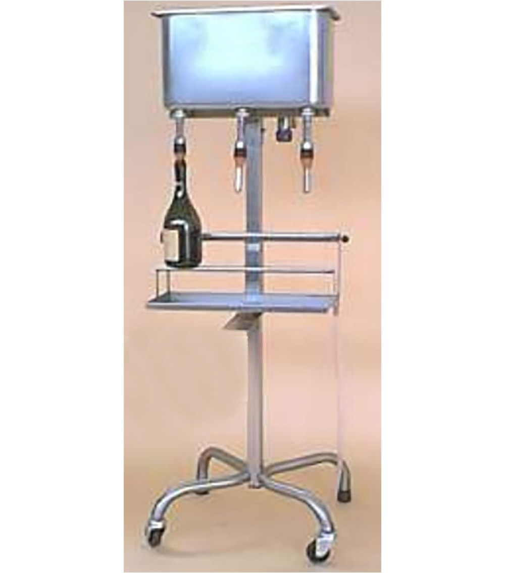 Riempitrice lineare bassa, a gravità 3 posti