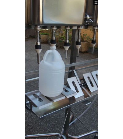 Riempitrice lineare alta 2 posti per riempimento di bottiglie o PET con latte