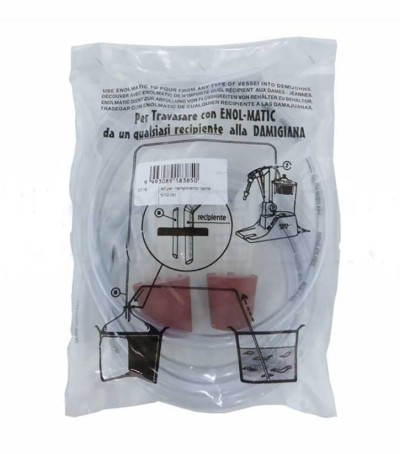 KIT PER RIEMPIMENTO DAME 5/10 LITRI PER  ENOLMATIC