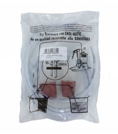 KIT PER RIEMPIMENTO DAME 5/10 LITRI PER  ENOLMATIC