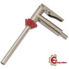 Pistola Riempitrice Inox A. 304 Versatore attacco 25 portagomma / uscita 21,3 ridotto / L. tubo 280 Pistola Riempitrice Inox A. 304 Versatore attacco 25 portagomma / uscita 21,3 ridotto / L. tubo 280