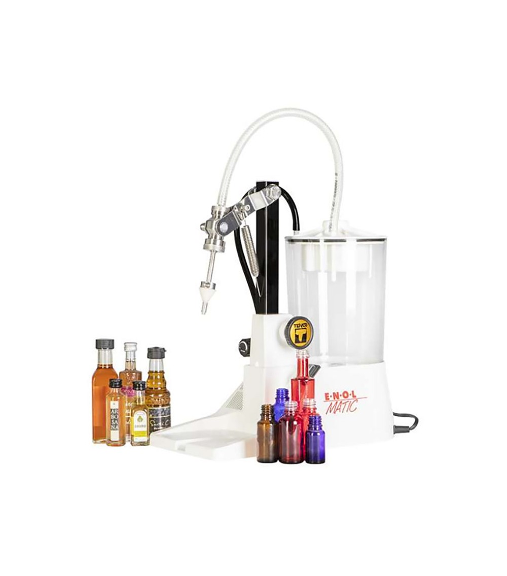 RIEMPITRICE ENOLMATIC 110V – 60 Hz con becco inox mignon RIEMPITRICE ENOLMATIC 110V – 60 Hz con becco inox mignon