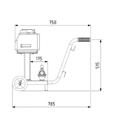 PONY PLUS Q 1/2" Contalitri