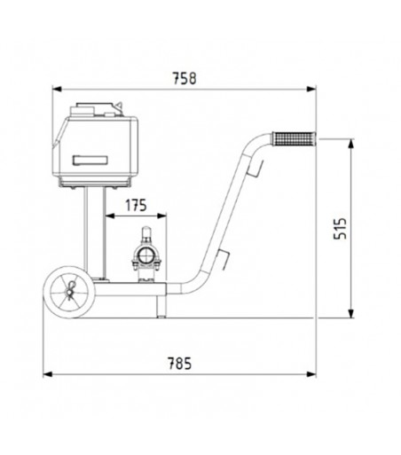 PONY PLUS Q 1/2" Contalitri