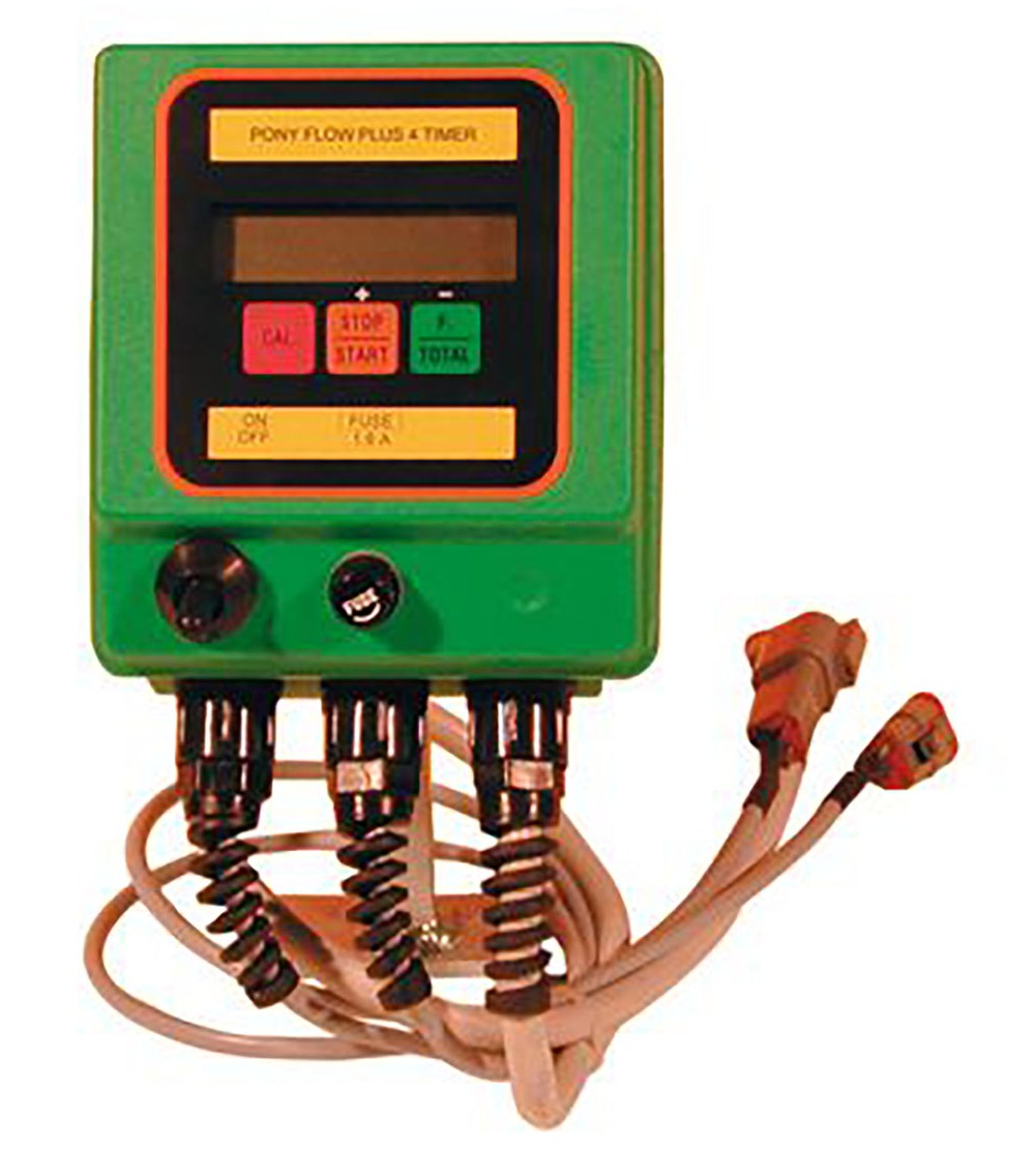 PONY PLUS 5" CONTALITRI PROGRAMMABILE CON SEGNALE DI ARRESTO PONY PLUS 5" CONTALITRI PROGRAMMABILE CON SEGNALE DI ARRESTO