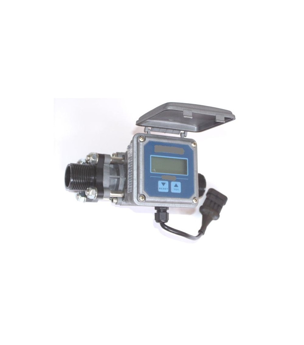 Contalitri magnetico a passaggio libero con display elettronico incorporato lt 1-20.