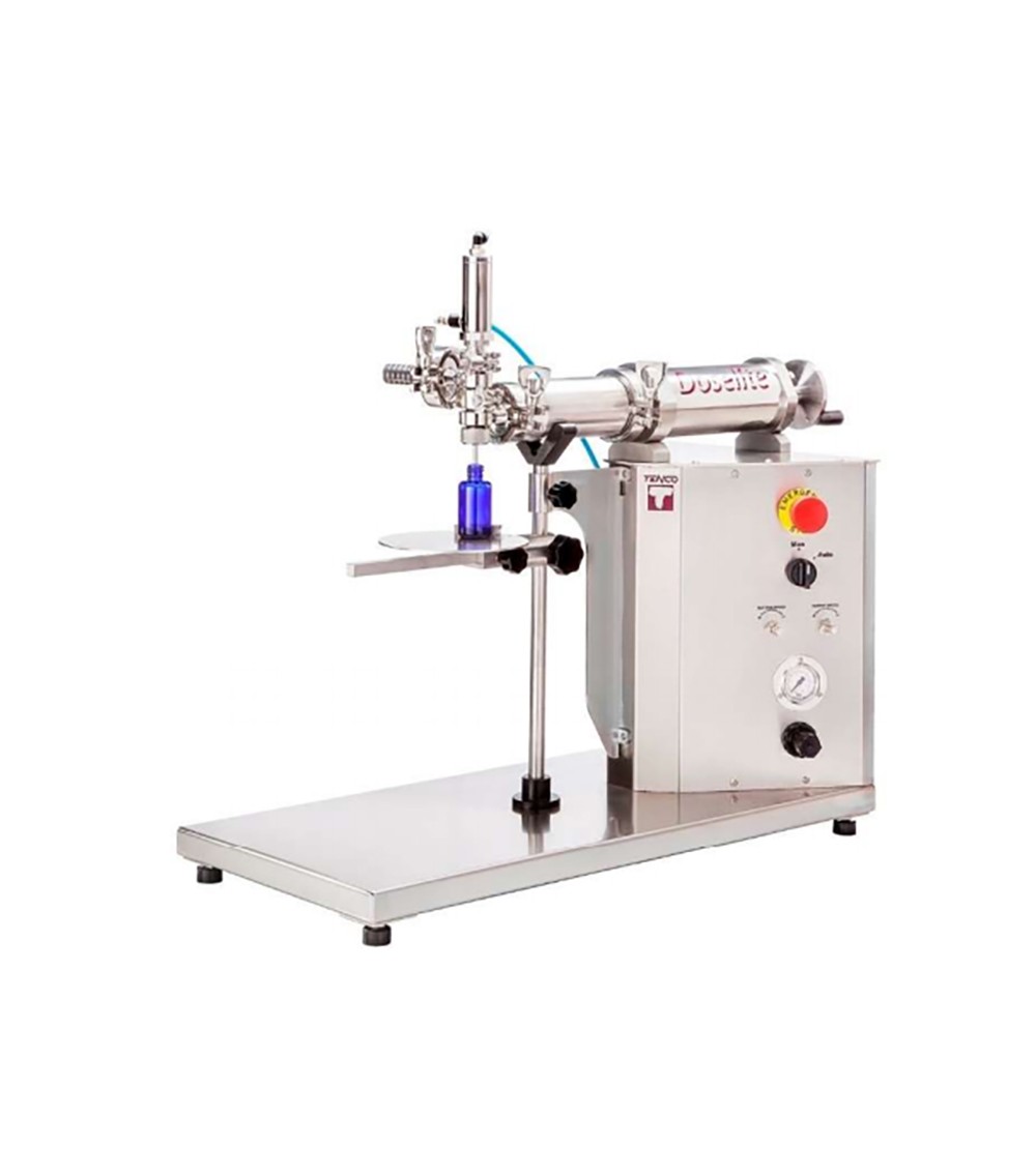 DOSATORE VOLUMETRICO DA BANCO PER DOSI DA 2 A 100 cc con valvola prodotti liquidi da ½’’ DOSATORE VOLUMETRICO DA BANCO PER DOSI DA 2 A 100 cc con valvola prodotti liquidi da ½’’