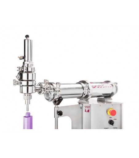 DOSATORE VOLUMETRICO DA BANCO PER DOSI DA 5 A  380 cc con valvola per prodotti liquidi da 1’’