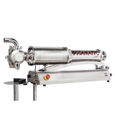 DOSATORE VOLUMETRICO SU CARRELLO DOSI 50 a 1500 cc valvola densi DN25 e valvola antigoccia da 1’’