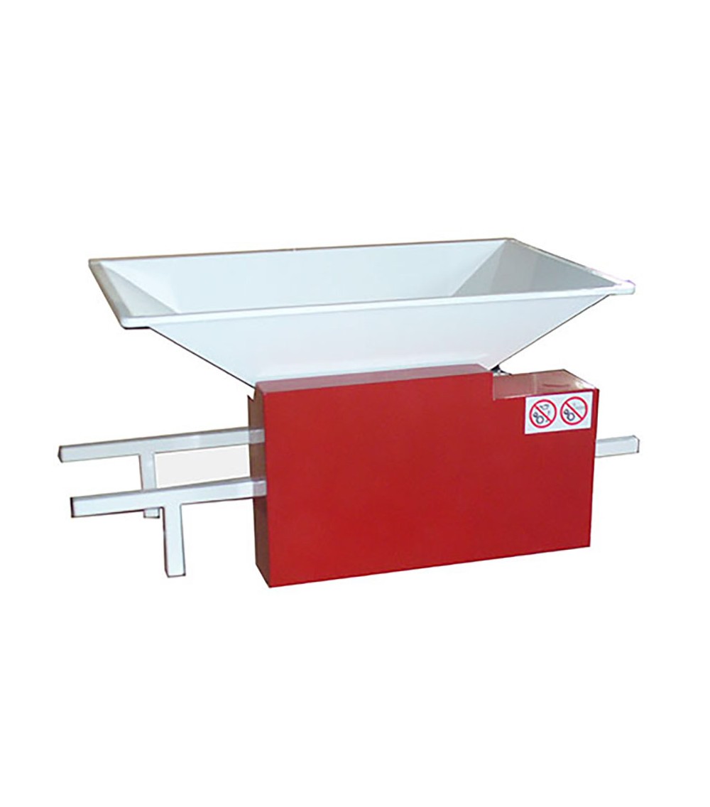 Pigiatrice a Motore tramoggia e agitatore Inox 500-700 Kg / h