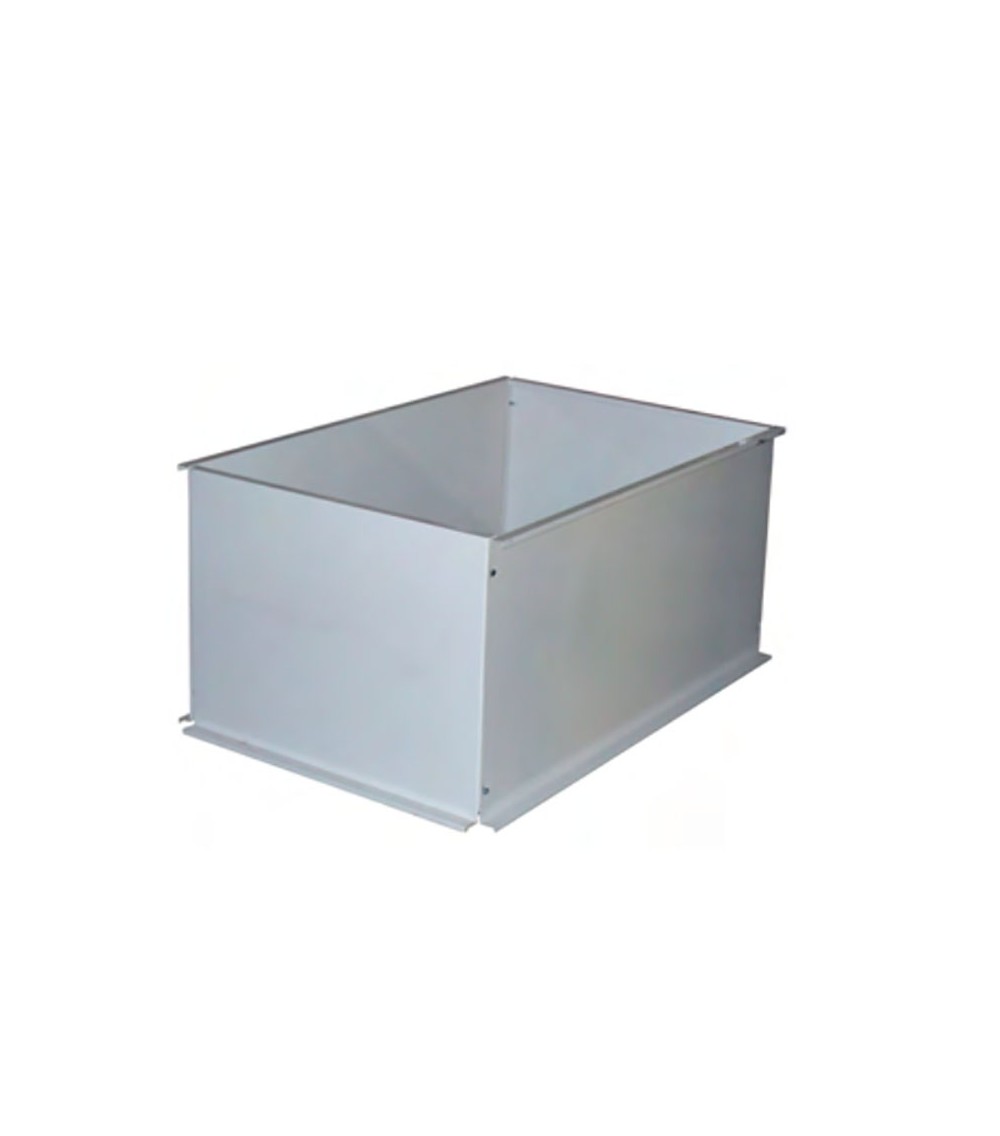 Cassonetto di Sicurezza per Pigiadiraspatrice Inox semicentrifuga con rulli pigiatori in gomma