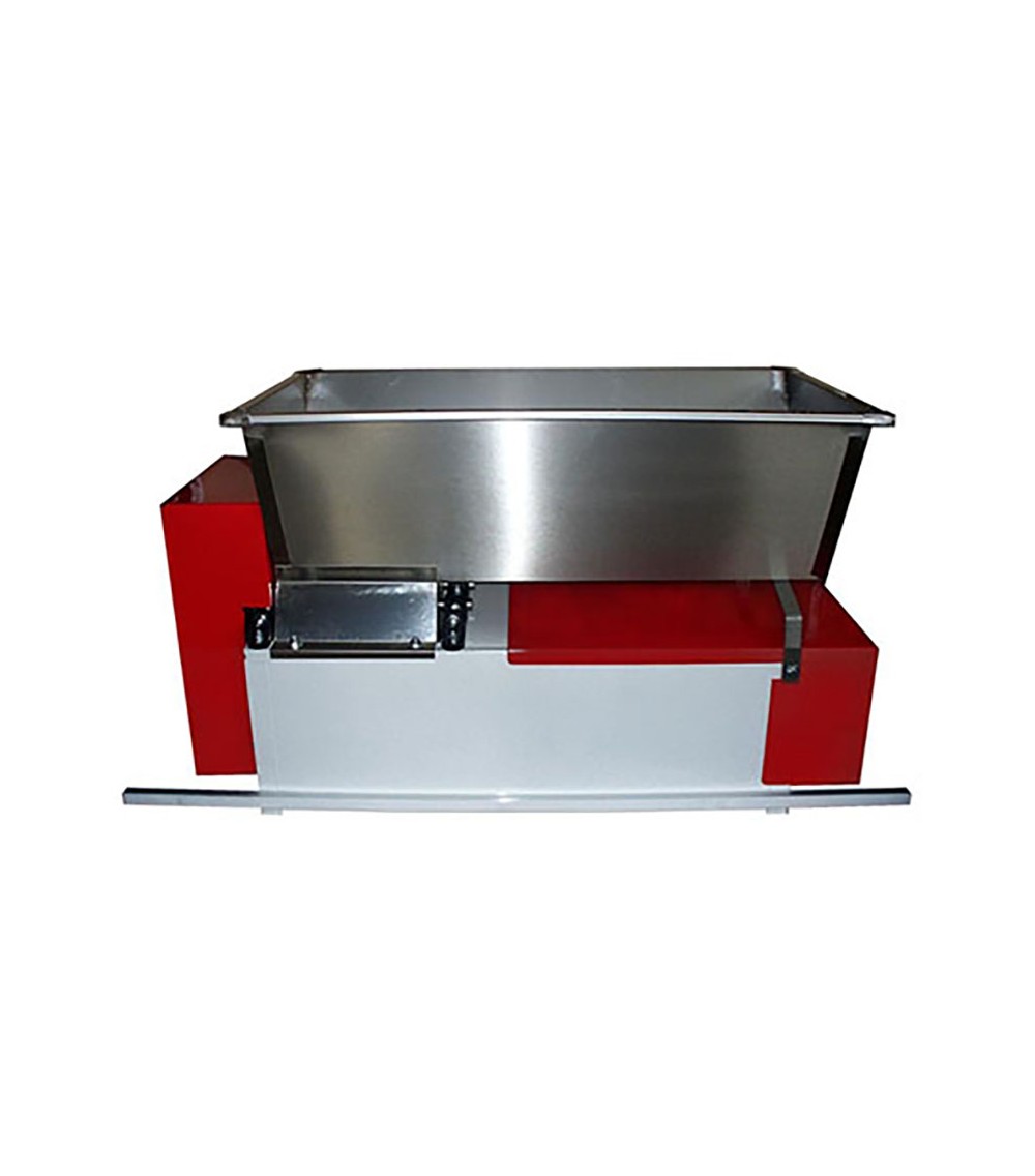 Pigiadiraspatrice a rulli in alluminio con tramoggia in inox con coclea 1600-1800 kg/h Pigiadiraspatrice a rulli in alluminio con tramoggia in inox con coclea 1600-1800 kg/h