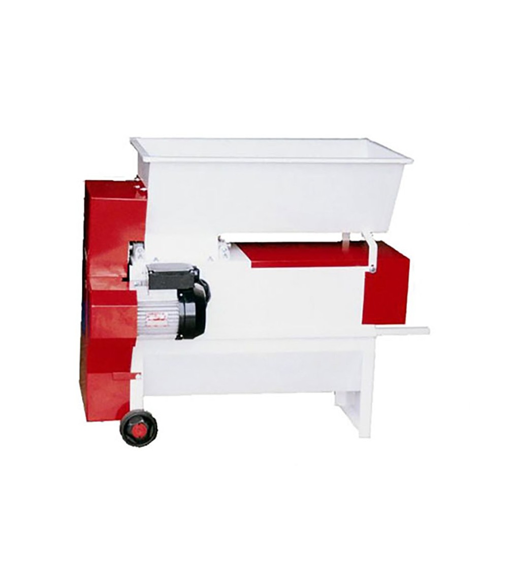 PIGIADIRASPATRICE SEMICENTRIFUGA in lamiera smaltata pompa centrifuga rulli alluminio 1500–1800 Kg/h PIGIADIRASPATRICE SEMICENTRIFUGA in lamiera smaltata pompa centrifuga rulli alluminio 1500–1800 Kg/h