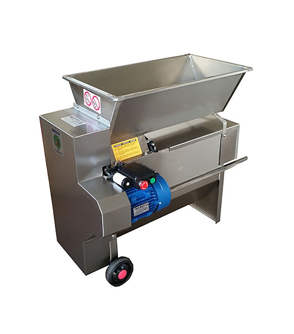 PIGIADIRASPATRICE SEMICENTRIFUGA INOX pompa centrifuga rulli in gomma 1500–1800 Kg/h