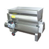 Diraspatrice inox a motore con rulli in gomma e pompa centrifuga 2000-2300 kg/h