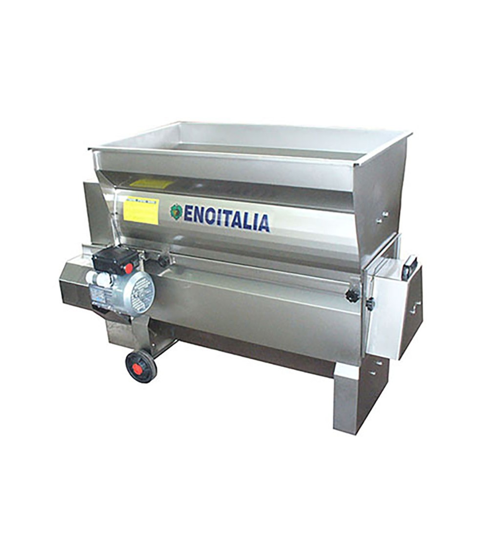 PIGIADIRASPATRICE SEMICENTRIFUGA inox, completa di cassonetto 3000-3300 Kg/h PIGIADIRASPATRICE SEMICENTRIFUGA inox, completa di cassonetto 3000-3300 Kg/h